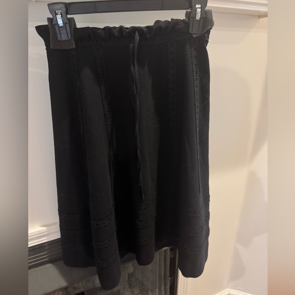 YvesSaintLaurent beautiful black skirt